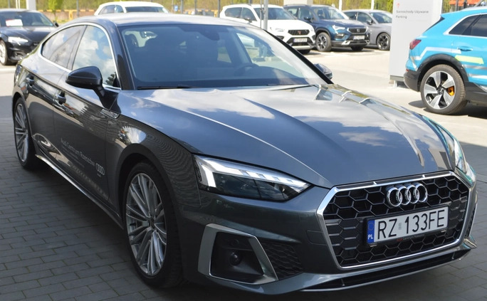 Audi A5 cena 215900 przebieg: 1891, rok produkcji 2023 z Suraż małe 56